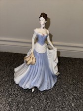 Coalport China Ladies Of Fashion Victoria Bone China Figurine
