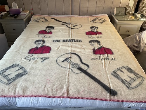 Beatles woolen blanket 1964 - ,