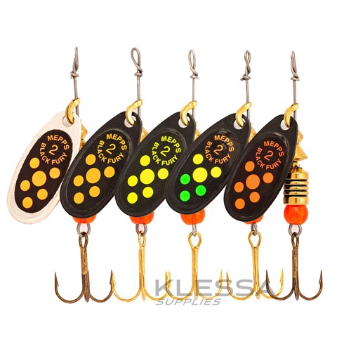 Mepps black fury spinners - mepps,