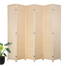 6 Panel Bamboo Room Divider