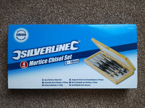 Silverline mortice chisel set - silverline,