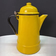 Vintage Yellow Enamelware