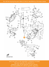 YAMAHA Bracket 1, 3D8-2172K-01