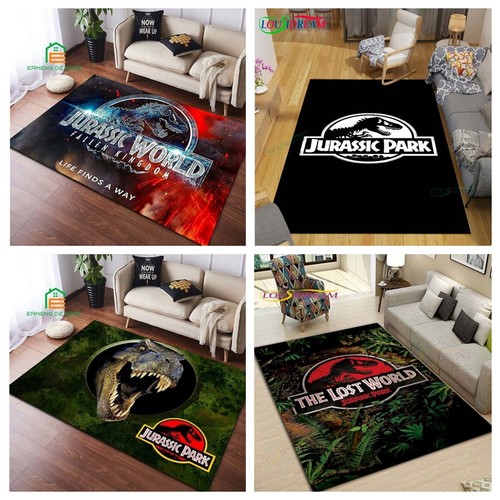 Jurassic dinosaurs carpet - 3d,