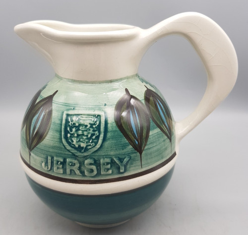 Vintage jersey pottery jug - vintage,