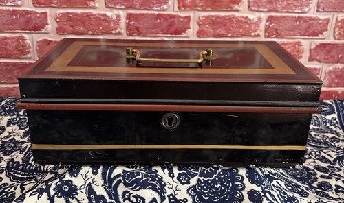Vintage metal cash deed - metal,
