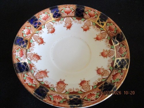 Antique imari style bone - bone, china