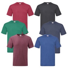 Fruit of the Loom Blank Value Cotton Tee T-Shirt Ideal for Sublimation Printing