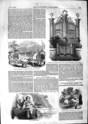 Original old antique print - original,