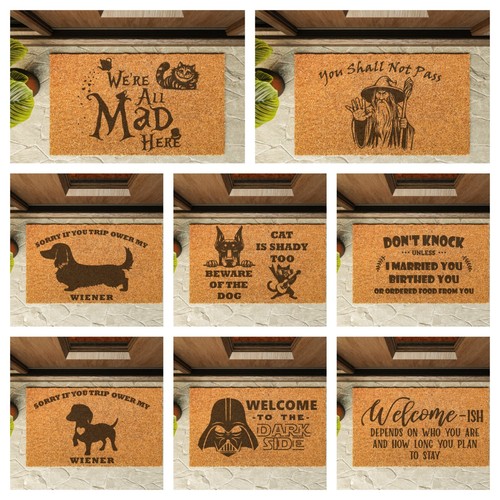 Funny mats doormat non - mats,,