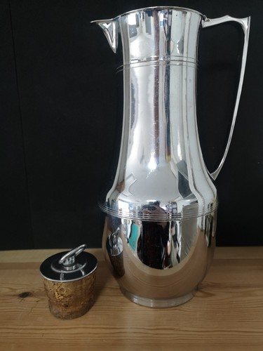 Vintage thermos metal - vintage, jug
