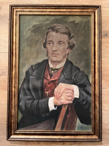 Antique victorian era oil - antique,