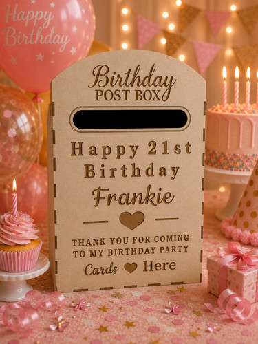 Large post box personalised - large,