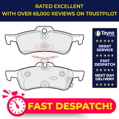 Brake pads set fits honda - set,