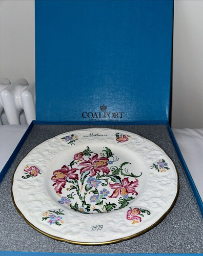 Coalport mother plate 1979 - mother,