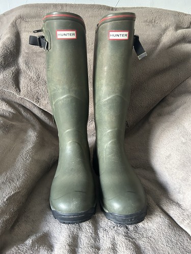 Men green hunter wellies - green,
