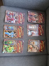 6 x Street Fighter Reaction Figures Carded