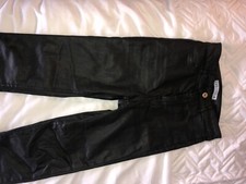 Zara leather jeans size 36