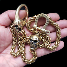 Men's Solid Brass Wallet Chain