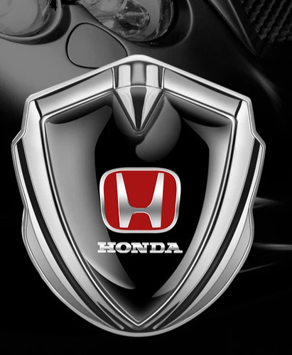 Silver metal honda motors - 1,