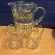 Vintage Pitcher And Two