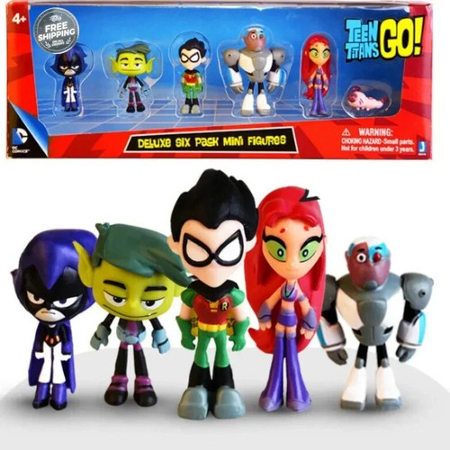 Teen titans deluxe - six, pack