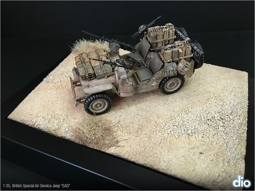 Built painted model 1 - built,