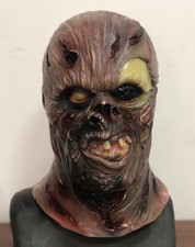 Jason Unmasked Mask Halloween Zombie Horror Hockey Serial Killer Fancy Dress