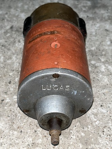 Lucas e3c vintage motorcycle - vintage,