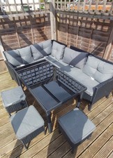 Black orlando outdoor corner - outdoor,