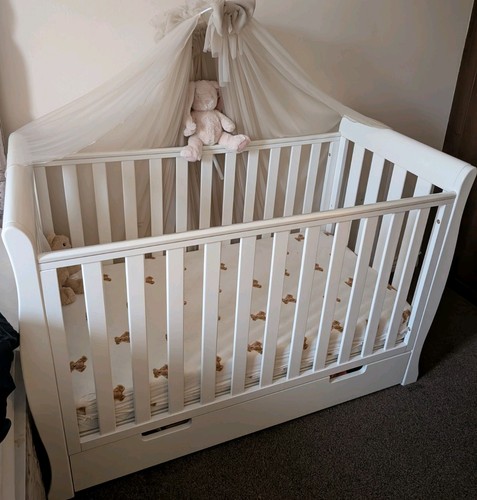 Obaby stamford mini sleigh cot - mini,