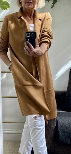 Zara stunning long faux suede - stunning,