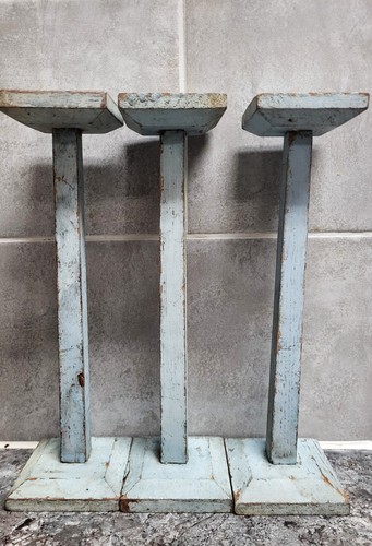 Tall art deco oak shop - 3x,
