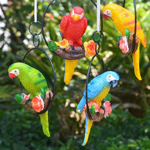 Creative resin parrot - resin, hang