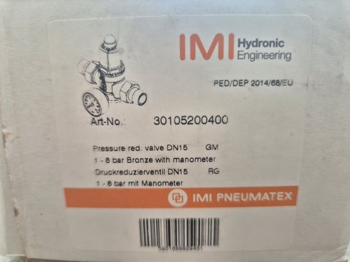 Imi hydronic pressure reducing - hydronic,