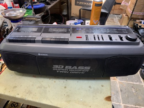 Hitachi 3d40e boombox - boombox,