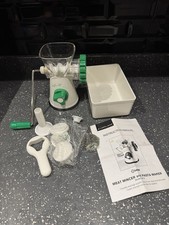 Manual Meat Mincer and Pasta