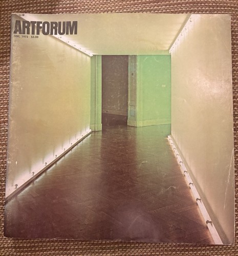 Artforum magazine june - 1973,