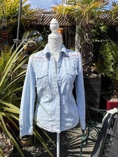 Falmer Heritage Embroidered Denim Shirt 12