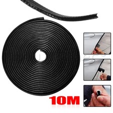 Black Rubber U Channel Edging