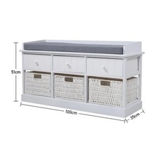 6 Pull-out Drawers Wicker