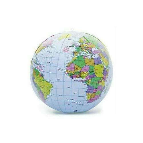 Bow globe 40cm world - globe,