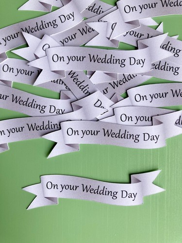 Wedding sentiments card - sentiments,