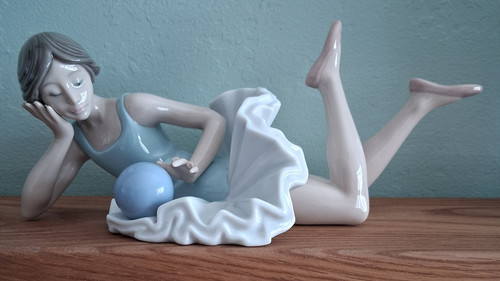 Nao porcelain figurine - porcelain,