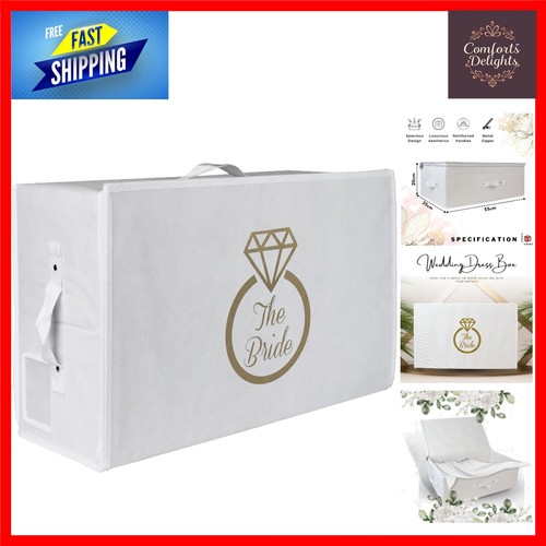 White wedding dress - white,