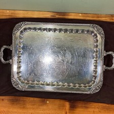 Large silver copper footed - copper,