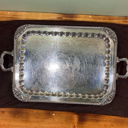 Large silver copper footed - silver, on