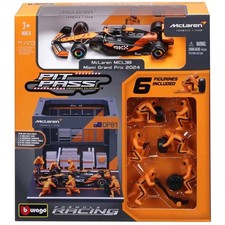 1:43 F1 Mclaren MCL38 2024 Pit