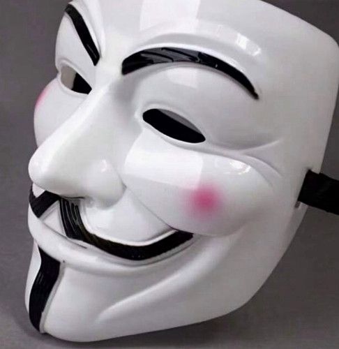 White guy fawkes for - white,