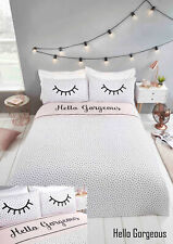 Pink Hello Gorgeous Polka Dot